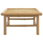 vidaXL Záhradný stôl 65x55x30 cm bambus – Obrázok 4