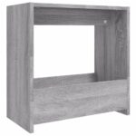 vidaXL Bočný stolík sivý sonoma 50x26x50 cm spracované drevo – Obrázok 2