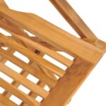 vidaXL Skladacie záhradné stoličky 8 ks 55x62x90 cm tíkový masív – Obrázok 4