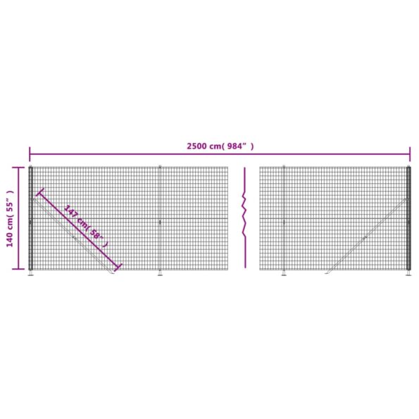 VXL8720845778965_g_en_hd_4.jpg vidaXL Drôtený plot s kotviacimi hrotmi zelený 1,6x25 m – Obrázok 6