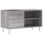 vidaXL Skrinka na platne sivá sonoma 85x38x48 cm kompozitné drevo – Obrázok 2