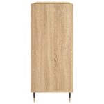 vidaXL Skrinka na platne dub sonoma 84,5x38x48 cm kompozitné drevo – Obrázok 5