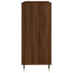 vidaXL Skrinka na platne hnedý dub 84,5x38x48 cm kompozitné drevo – Obrázok 5