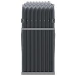 vidaXL Držiak na polená antracitový 180x45x100 cm pozinkovaná oceľ – Obrázok 5