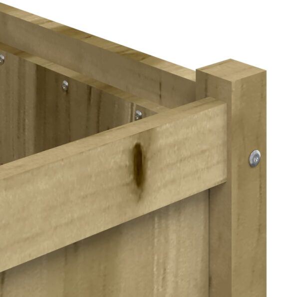 vidaXL Záhradný kvetináč 90x50x70 cm impregnovaná borovica – Obrázok 9