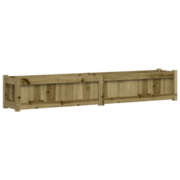 vidaXL Záhradné kvetináče 2 ks impregnovaná borovica – Obrázok 7