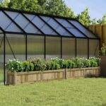 vidaXL Záhradné kvetináče 2 ks impregnovaná borovica