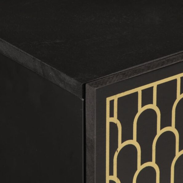 vidaXL Nočný stolík 40x33x46 cm masívne mangovníkové drevo – Obrázok 8