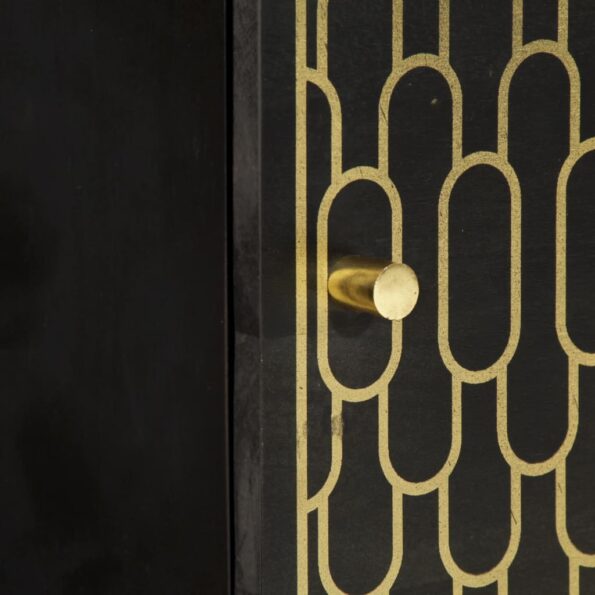 vidaXL Nočný stolík 40x33x46 cm masívne mangovníkové drevo – Obrázok 9