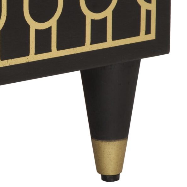 vidaXL Nočný stolík 40x33x46 cm masívne mangovníkové drevo – Obrázok 10