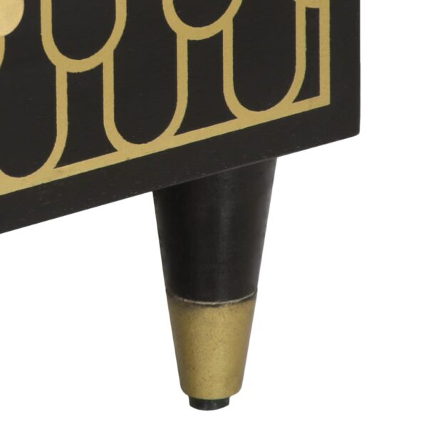 vidaXL TV skrinka 70x33x46 cm masívne mangovníkové drevo – Obrázok 9