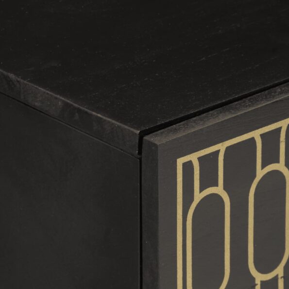 vidaXL Nočný stolík 50x33x60 cm, mangový masív – Obrázok 8