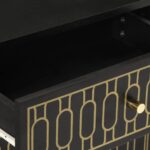 vidaXL Nočný stolík 50x33x60 cm, mangový masív – Obrázok 9