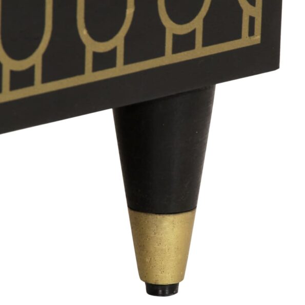 vidaXL Nočný stolík 50x33x60 cm, mangový masív – Obrázok 10