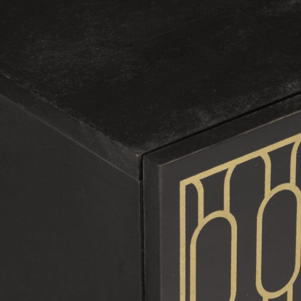 vidaXL Nočný stolík 50x33x60 cm, mangový masív – Obrázok 7