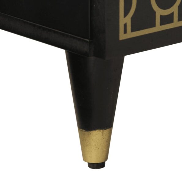 vidaXL Nočný stolík 50x33x60 cm, mangový masív – Obrázok 9