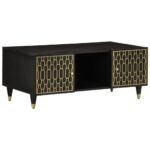 vidaXL Konferenčný stolík 100x54x40 cm, mangový masív