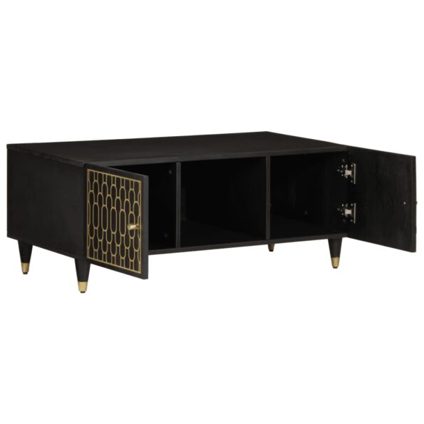 vidaXL Konferenčný stolík 100x54x40 cm, mangový masív – Obrázok 2