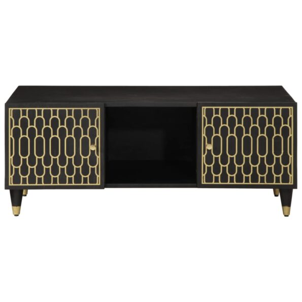 vidaXL Konferenčný stolík 100x54x40 cm, mangový masív – Obrázok 3