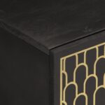 vidaXL Konferenčný stolík 100x54x40 cm, mangový masív – Obrázok 7