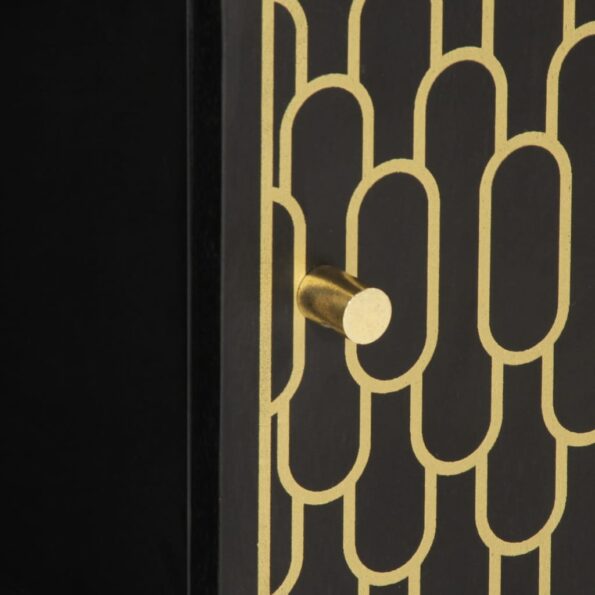 vidaXL Konferenčný stolík 100x54x40 cm, mangový masív – Obrázok 8