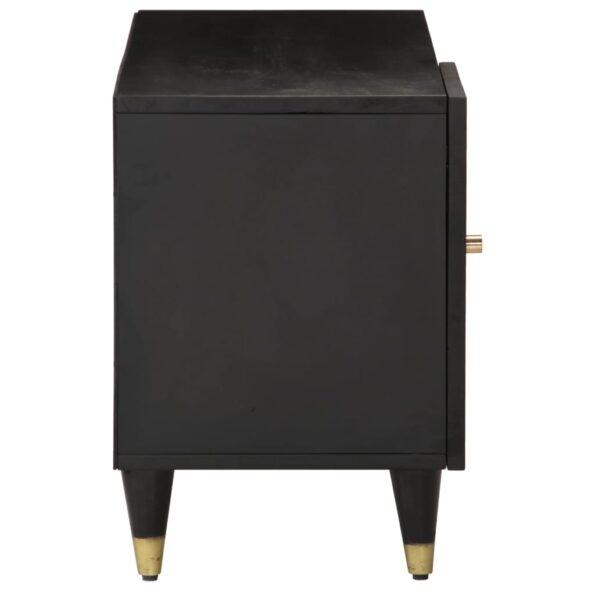 vidaXL TV skrinka 80x31,5x46 cm mangovníkový masív – Obrázok 4