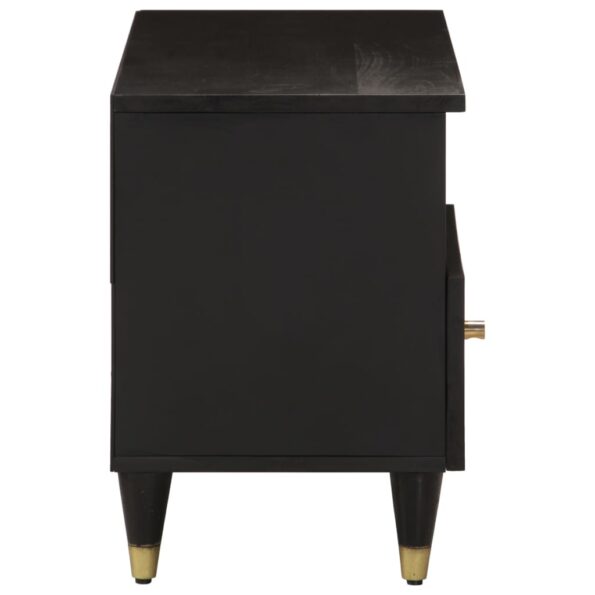 vidaXL TV skrinka 80x33x46 cm, mangový masív – Obrázok 4