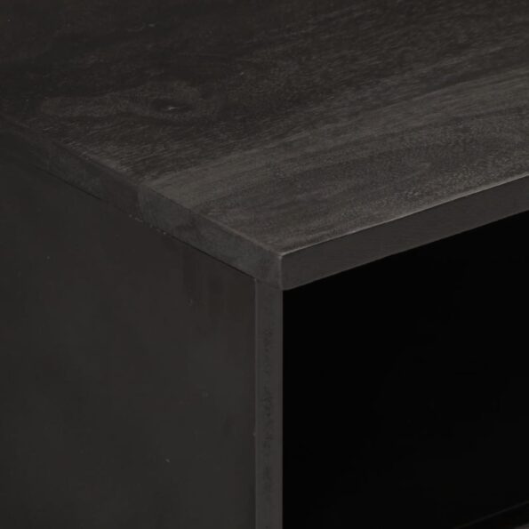 vidaXL TV skrinka 80x33x46 cm, mangový masív – Obrázok 8