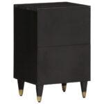 vidaXL Nočný stolík 38x33x58 cm masívne mangovníkové drevo – Obrázok 5