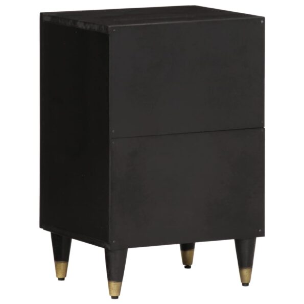 vidaXL Nočný stolík 38x33x58 cm masívne mangovníkové drevo – Obrázok 5