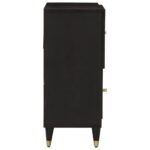 vidaXL Príručná skrinka 80x33x75 cm, mangový masív – Obrázok 4