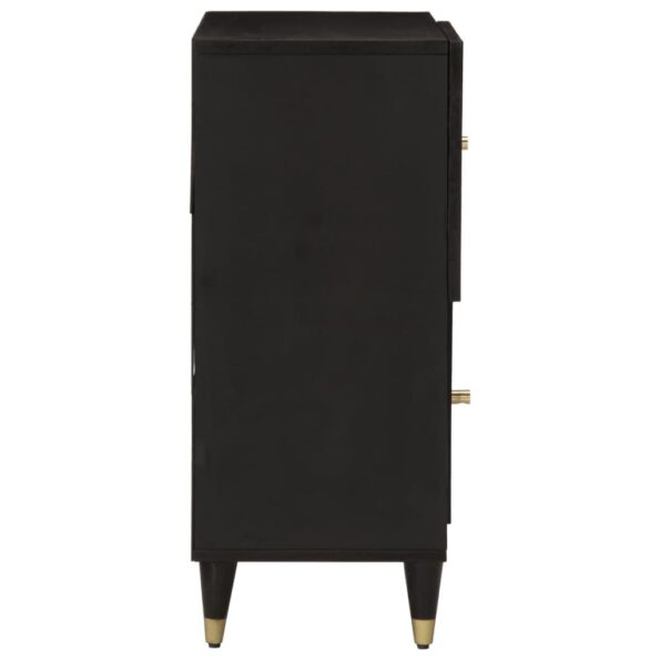 vidaXL Príručná skrinka 80x33x75 cm, mangový masív – Obrázok 4