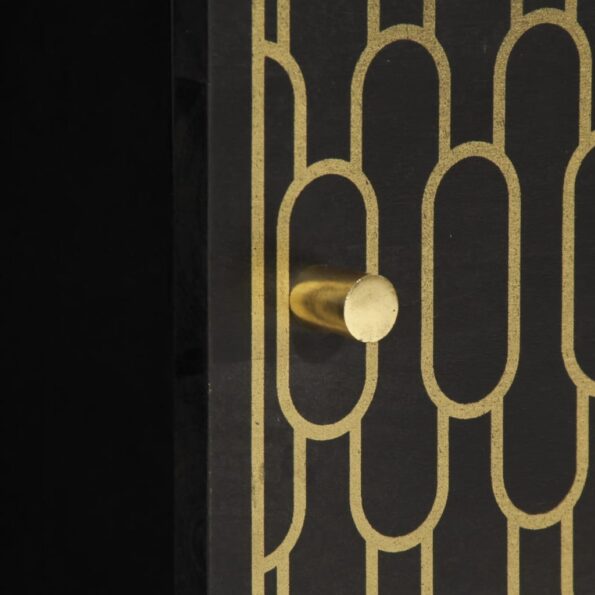 vidaXL Príručná skrinka 80x33x75 cm, mangový masív – Obrázok 9