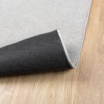 vidaXL Koberec OVIEDO, krátky vlas, sivý 80x250 cm – Obrázok 5
