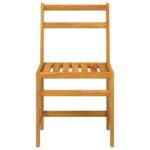 vidaXL 3-dielna balkónová súprava masívna akácia – Obrázok 4