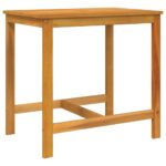 vidaXL 3-dielna balkónová súprava masívna akácia – Obrázok 5