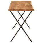 vidaXL Záhradná lavička so živou hranou 105 cm akáciový masív – Obrázok 3