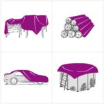 vidaXL Celta antracitová 3x5 m 650 g/m² – Obrázok 8