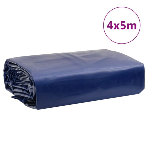 vidaXL Celta, modrá 4x5 m 650 g/m² – Obrázok 9