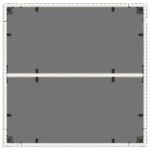 vidaXL Záhradný stôl so sklenenou doskou biely 90x90x75 cm polyratan – Obrázok 8