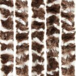 vidaXL Záves proti hmyzu hnedý a biely 100x230 cm ženilka – Obrázok 4