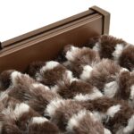 vidaXL Záves proti hmyzu hnedý a biely 100x230 cm ženilka – Obrázok 5