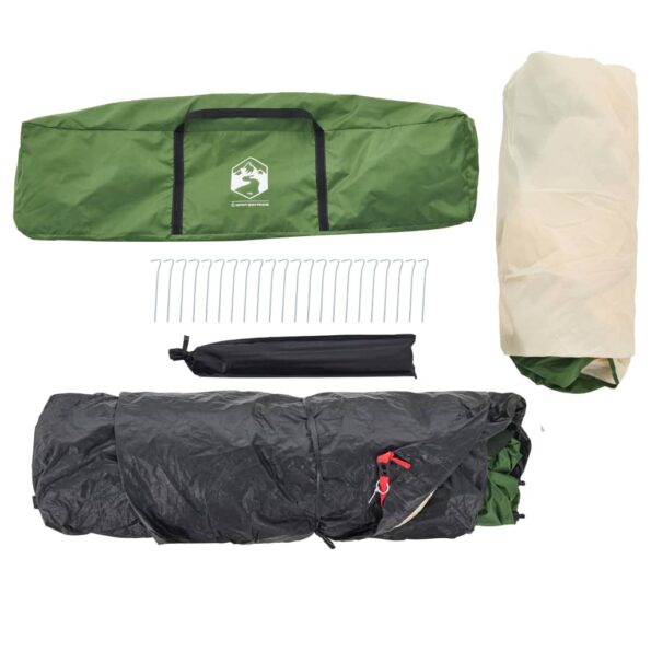 vidaXL Rodinný stan s verandou 9 osôb zelený rýchloupínací – Obrázok 10