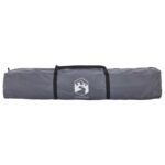 vidaXL Rodinný stan chatka 7 osôb sivo-oranžový rýchloupínací – Obrázok 9