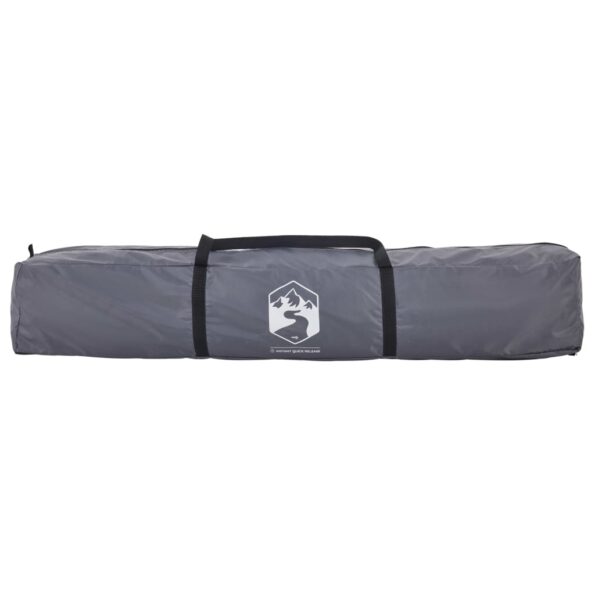 vidaXL Rodinný stan chatka 7 osôb sivo-oranžový rýchloupínací – Obrázok 9