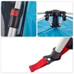 vidaXL Rodinný stan kupola 6 osôb modrý rýchloupínací – Obrázok 11