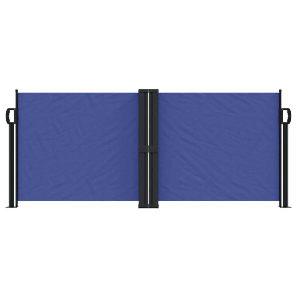 vidaXL Zaťahovacia bočná markíza, modrá 100x600 cm – Obrázok 3