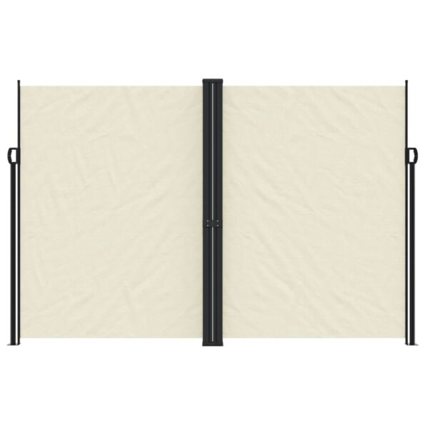vidaXL Zaťahovacia bočná markíza, krémová 220x600 cm – Obrázok 3