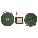 vidaXL Stan na ochranu súkromia zelený vyskakovací vodotesný – Obrázok 9