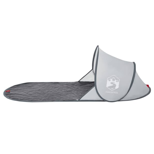 vidaXL Plážový stan sivý vyskakovací vodotesný – Obrázok 6